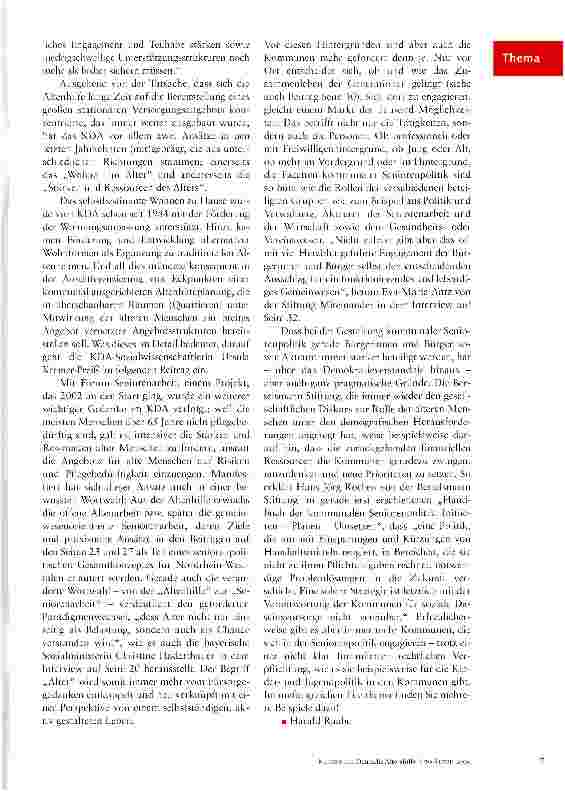 Vorschauseite 2: Der Fürsorgegedanke hat ausgedient