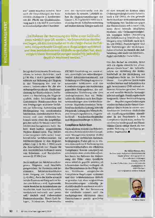 Vorschauseite 3: Hygieneskandale & Co