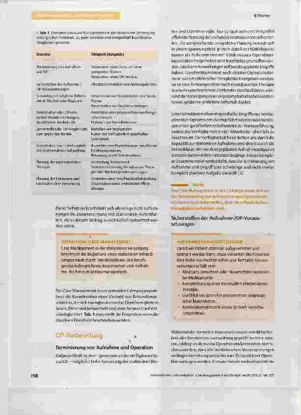 Vorschauseite 3: Case Management in der Chirurgie