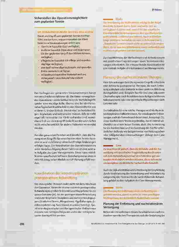 Vorschauseite 5: Case Management in der Chirurgie