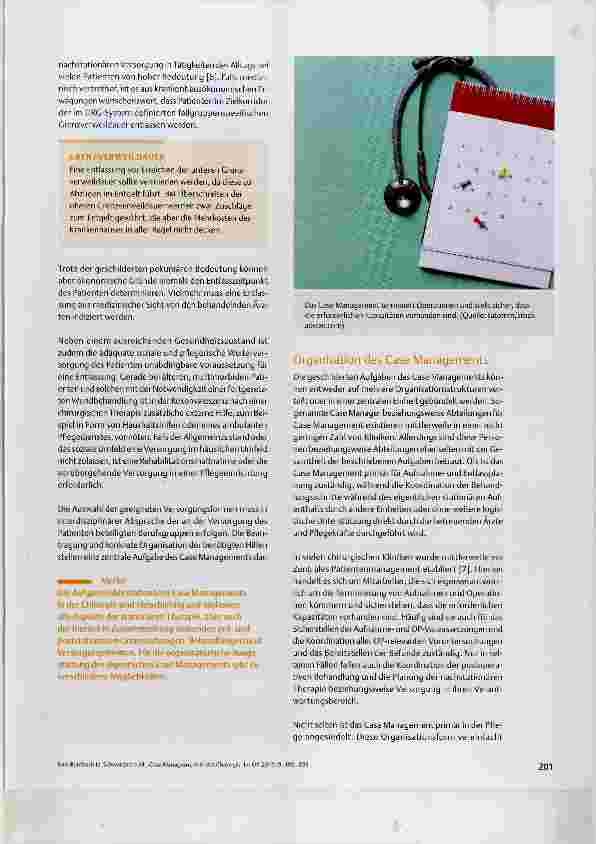 Vorschauseite 6: Case Management in der Chirurgie