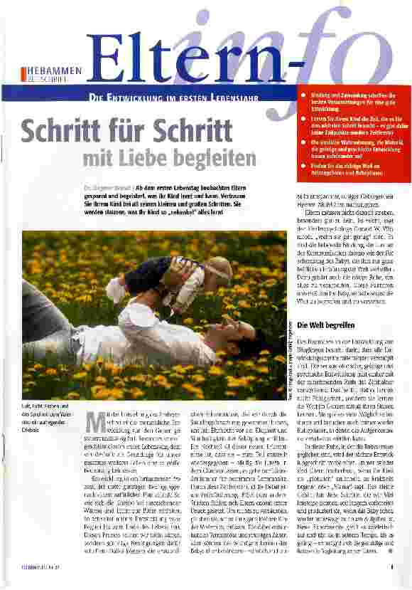 Vorschauseite 1: Schritt für Schritt mit Liebe begleiten