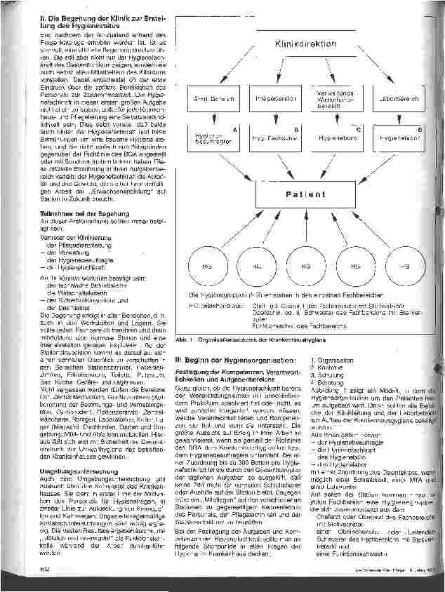 Vorschauseite 3: Wie organisiere ich die Krankenhaushygiene? Hinweise zur Praxis der Hygieneschwesternund Pfleger