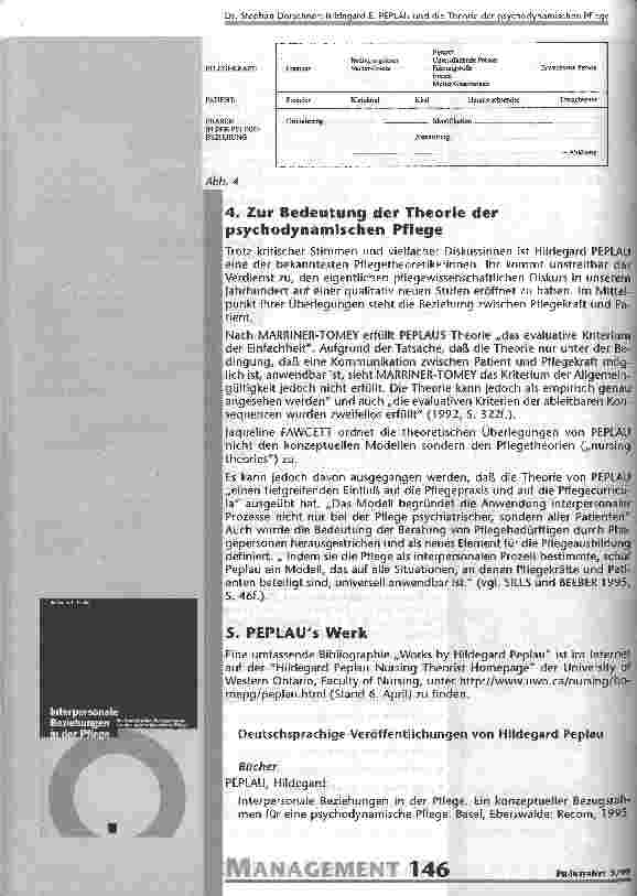 Vorschauseite 6: Hildegard E. Peplau und die Theorie der psychodynamischen Pflege