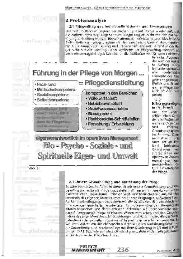 Vorschauseite 2: IQP-Qualitätsmanagement in der Langzeitpflege Vom Richtlinienstandard zum Pflegequalitätsstandard