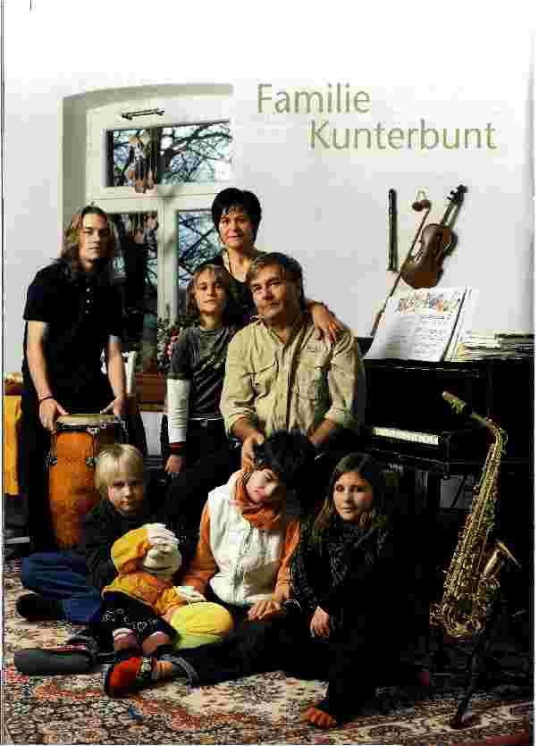 Vorschauseite 1: Familie Kunterbunt