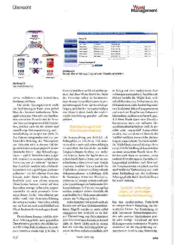 Vorschauseite 4: Digitale Wunddiagnostik und -dokumentation mit W.H.A.T. als Basis für eine integrative Versorgung