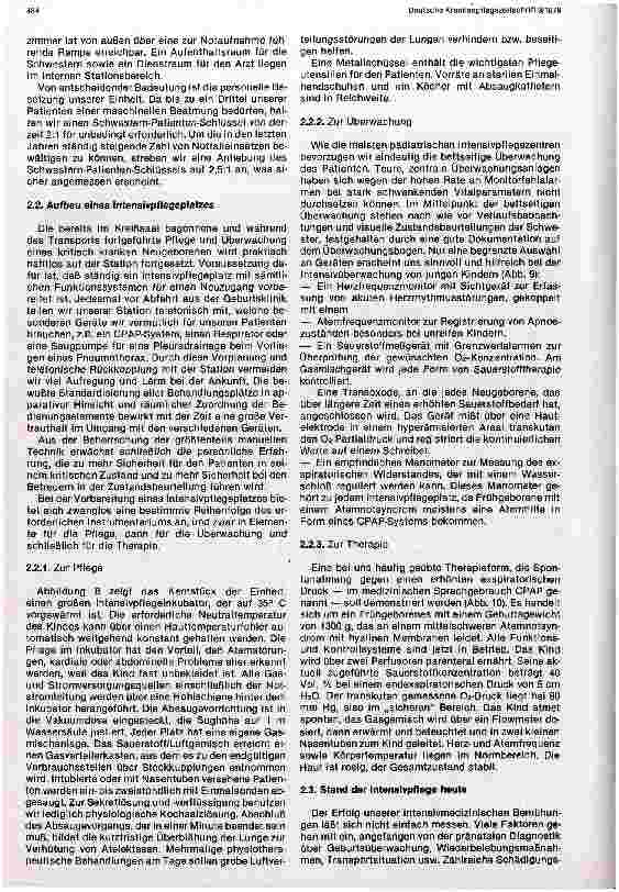 Vorschauseite 6: Notfallversorgung und Intensivpflege beim Neugeborenen aus ärztlicher und pflegerischer Sicht