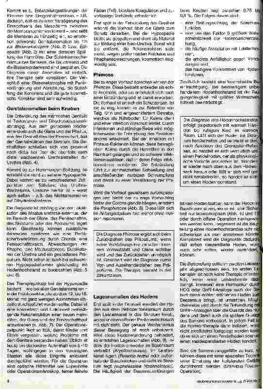 Vorschauseite 3: Genitalanomalien beim Kind - Diagnostik und Therapie -