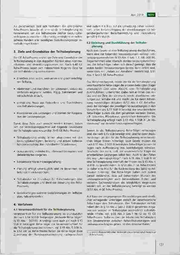 Vorschauseite 3: Teilhabeplanung: die Regelungen im BTHG und in der Gemeinsamen Empfehlung Reha-Prozess