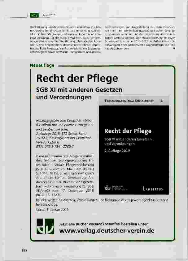 Vorschauseite 6: Teilhabeplanung: die Regelungen im BTHG und in der Gemeinsamen Empfehlung Reha-Prozess
