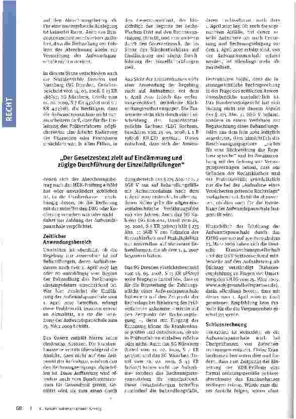 Vorschauseite 2: Viel Aufwand um die Aufwandspauschale