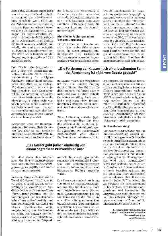 Vorschauseite 3: Viel Aufwand um die Aufwandspauschale