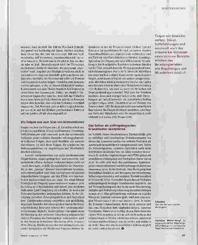 Vorschauseite 2: Ich laufe und weiß nicht warum