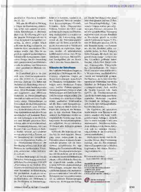 Vorschauseite 3: Öffentlicher Diskurs erforderlich
