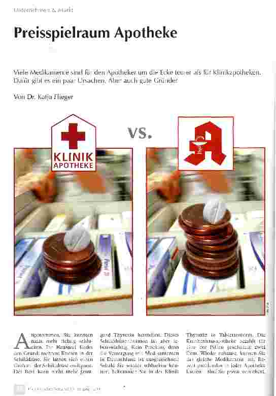 Vorschauseite 1: Preisspielraum Apotheke
