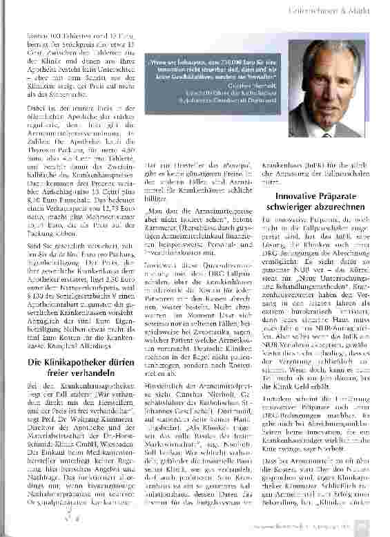 Vorschauseite 2: Preisspielraum Apotheke