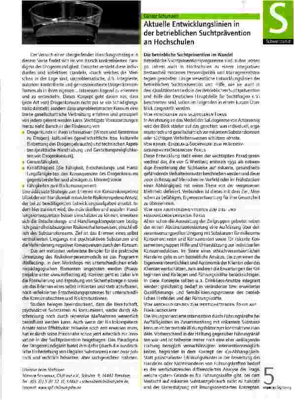 Vorschauseite 2: Risikokompetenz und Drogenmündigkeit als Empowerment-Strategien im Drogenund Suchtbereich