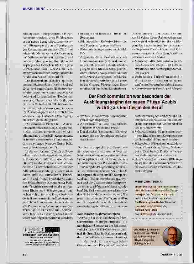 Vorschauseite 5: Die neuen Lehrpläne