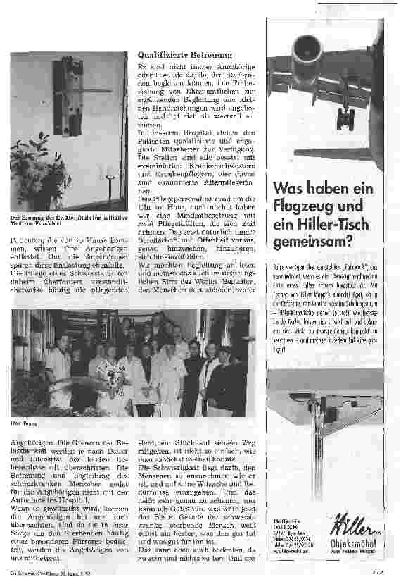 Vorschauseite 2: Lebensbegleitung bis zum Tod