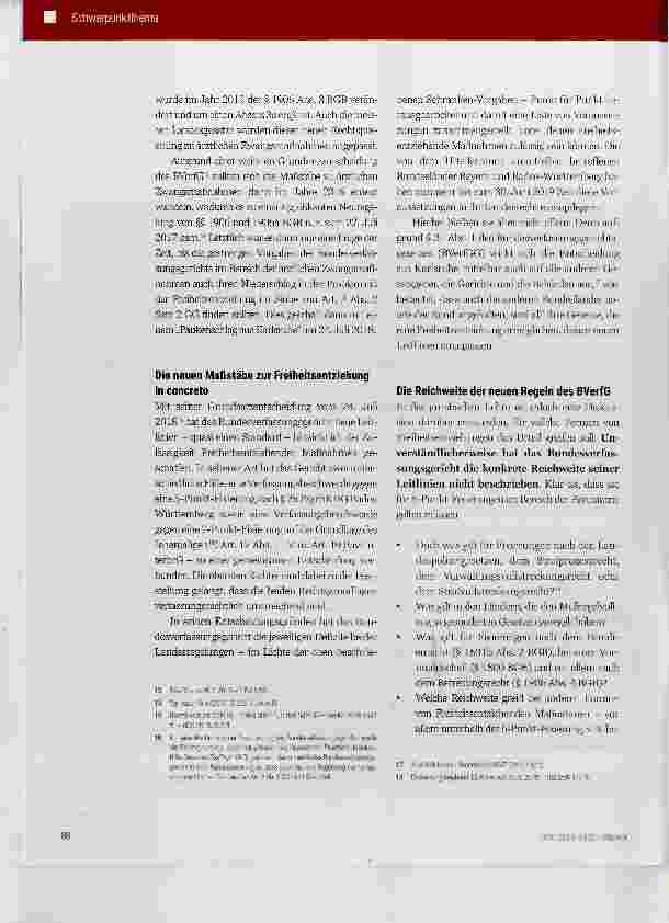 Vorschauseite 5: Freiheitsentziehende Maßnahmen (Teil 2) Unterbringungen und unterbringungsähnliche Maßnahmen im Rahmen der Psychiatriegesetze der Länder