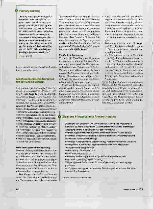 Vorschauseite 2: Mehr Vertrautheit, Sicherheit und Pflegequalität