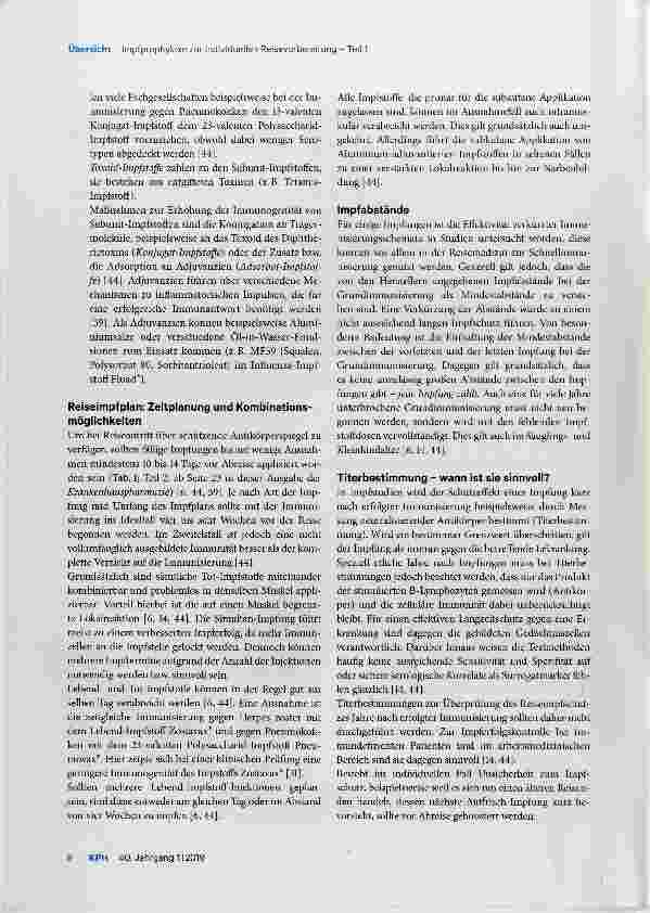 Vorschauseite 3: Impfprophylaxe zur individuellen Reisevorbereitung Teil 1: Impfgrundlagen und Erstellung eines Reiseimpfplans