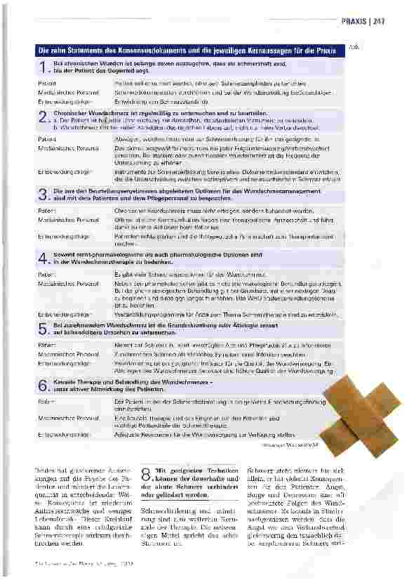 Vorschauseite 4: Gemeinsam gegen Wundschmerzen
