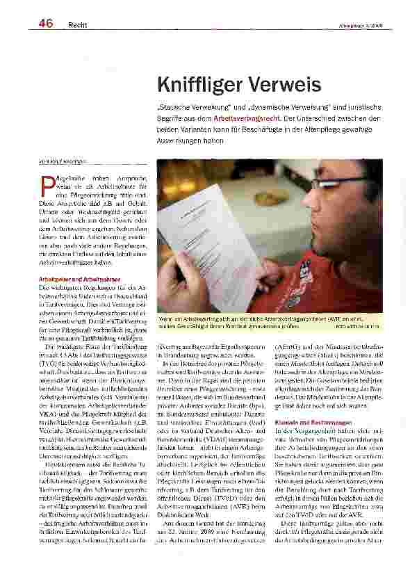 Vorschauseite 1: Kniffliger Verweis