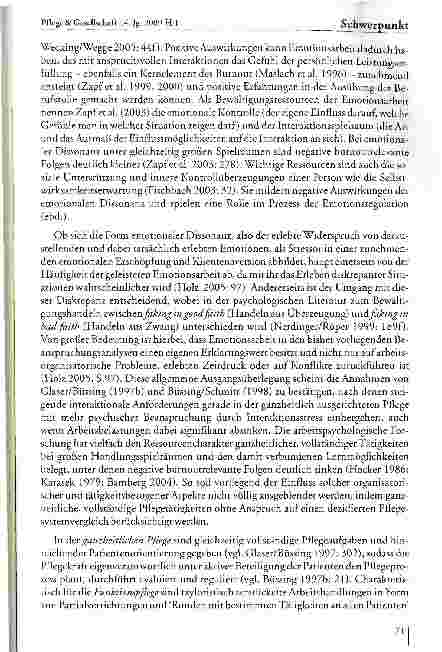 Vorschauseite 5: Burnout im Klinikalltag. Empirische Erkenntnisse zur Emotionsarbeit, Stressbelastung und Klientenaversion in der pflegerischen und ärztlichen Tätigkeit