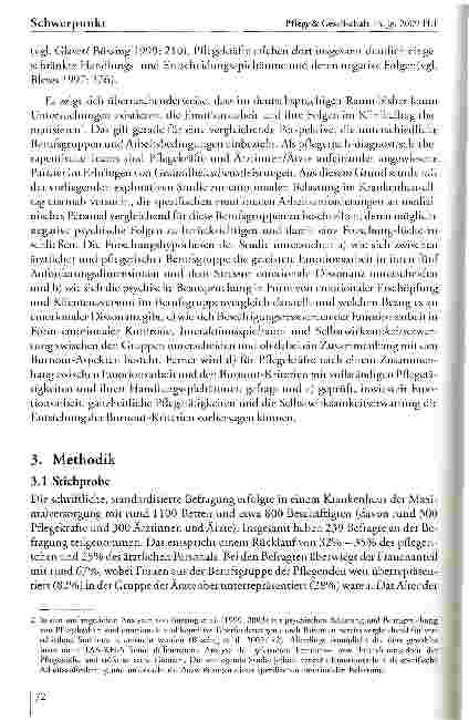 Vorschauseite 6: Burnout im Klinikalltag. Empirische Erkenntnisse zur Emotionsarbeit, Stressbelastung und Klientenaversion in der pflegerischen und ärztlichen Tätigkeit