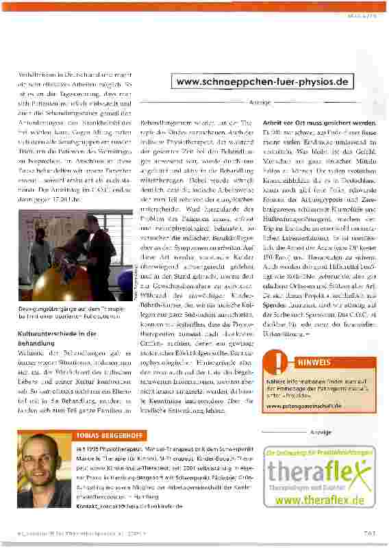 Vorschauseite 2: Physiotherapie in Indien