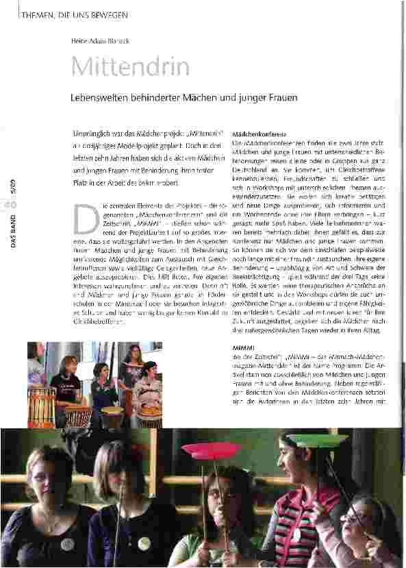 Vorschauseite 1: Mittendrin