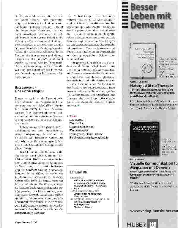Vorschauseite 4: Schmerzlinderung auf sanfte Weise