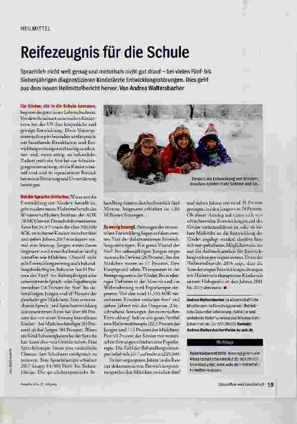 Vorschauseite 1: Reifezeugnis für die Schule