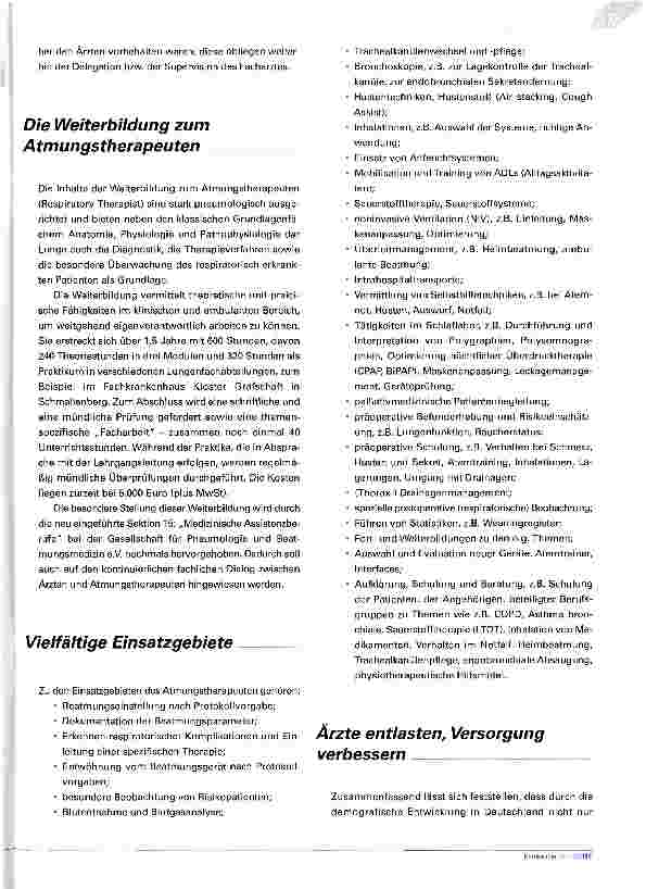 Vorschauseite 2: Atmungstherapeut