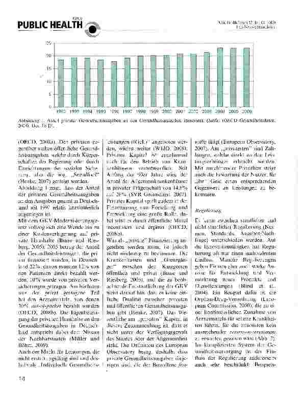 Vorschauseite 2: Privates Kapital und staatliche Regulierung im Gesundheitsmarkt