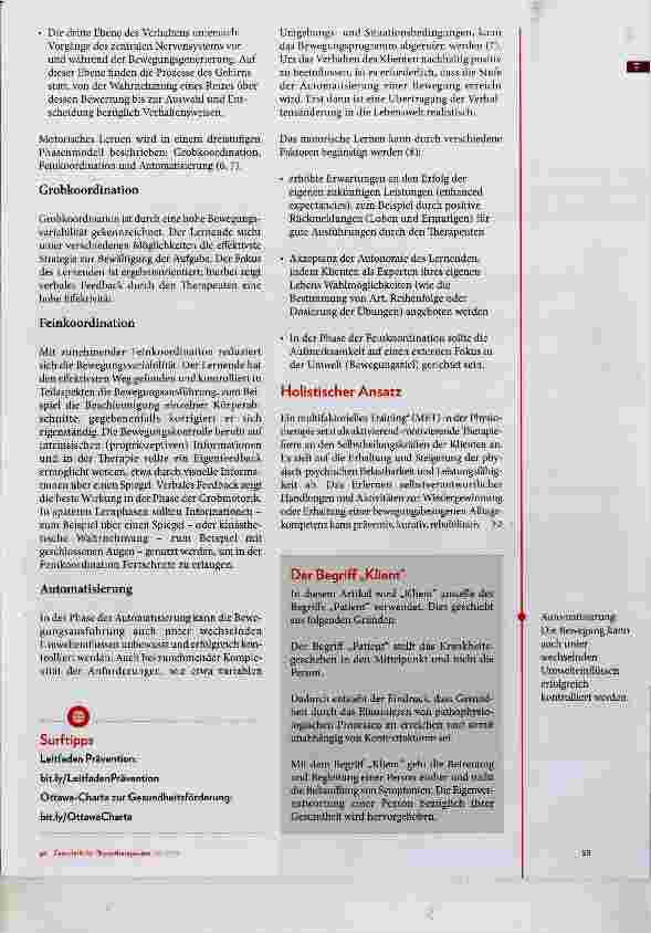 Vorschauseite 3: Kreuzschmerzen: Selbstwirksamkeitsprozesse in Gang bringen