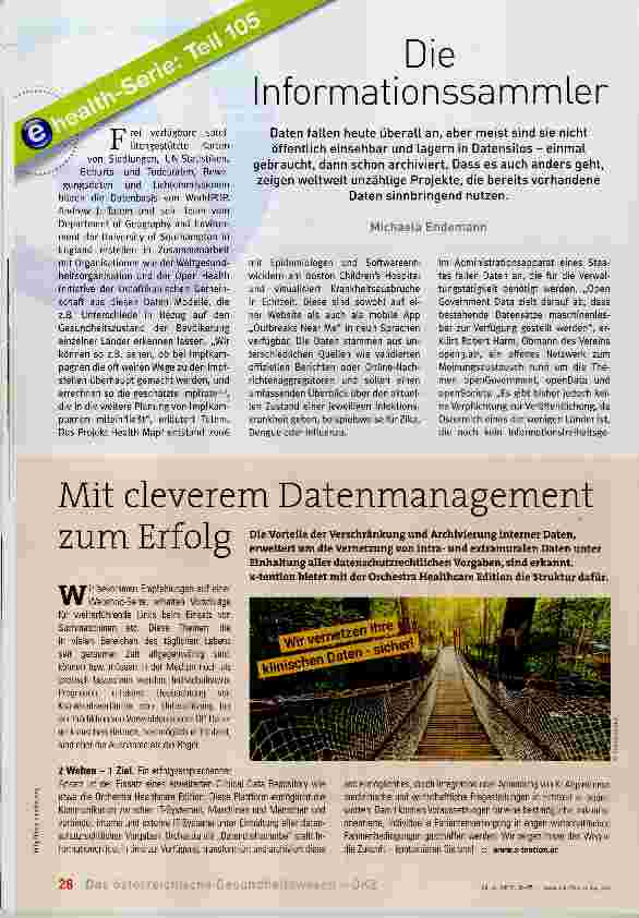 Vorschauseite 1: Die Infomnationssammler