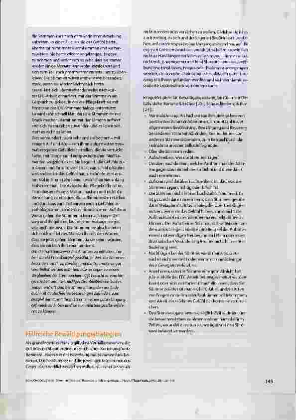 Vorschauseite 5: Stimmenhören und Recovery: erfahrungsfokussierte Beratung mit Stimmenhörenden - ein Aufruf zu neuen und mutigen Beziehungen