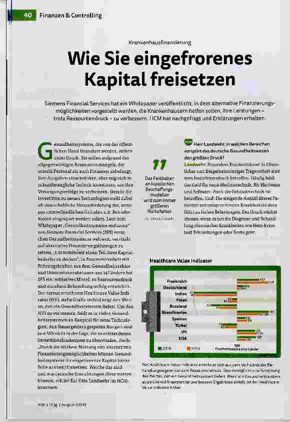 Vorschauseite 1: Wie Sie eingefrorenes Kapital freisetzen