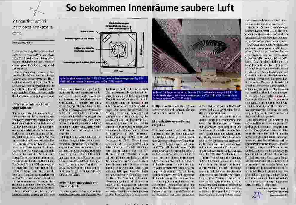 Vorschauseite 1: So bekommen Innenräume saubere Luft