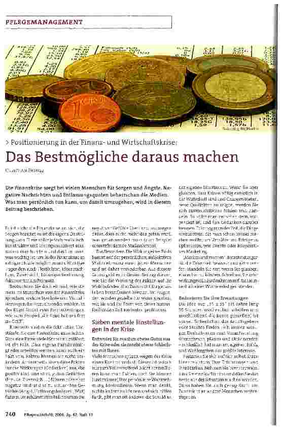 Vorschauseite 1: Das Bestmögliche daraus machen