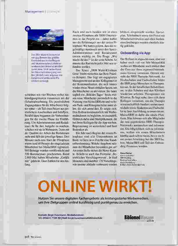 Vorschauseite 3: Mitarbeiter-App Lasst uns reden!