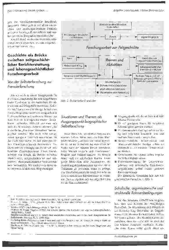 Vorschauseite 2: Der Erinnerung Raum geben Bericht über ein Semester Geschichte und Biographiearbeit in der Fachschule für Altendienste und Pflegehilfe