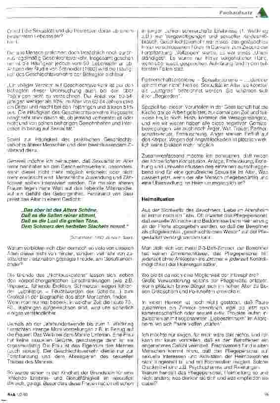 Vorschauseite 2: Erotik und Sexualität im Alter