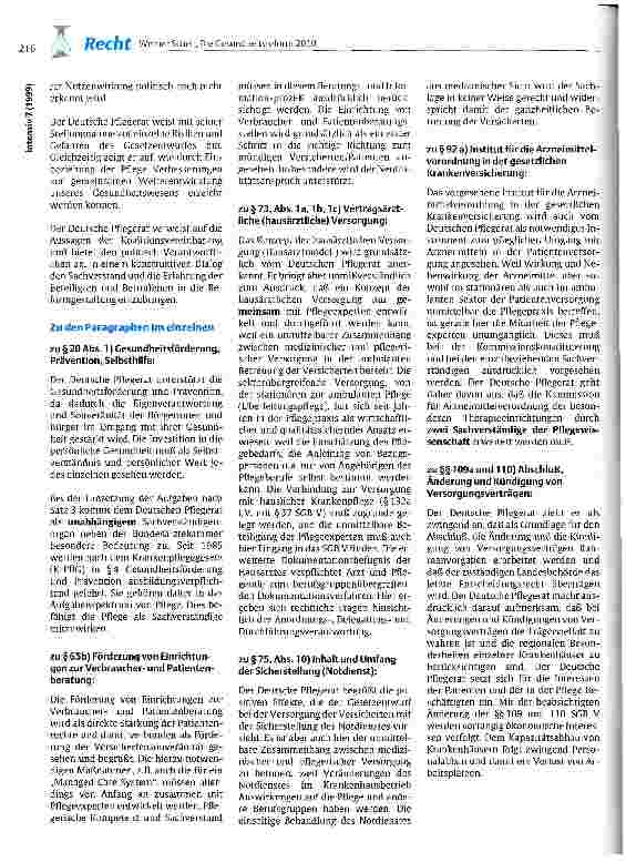 Vorschauseite 2: Gesundheitsreform 2000