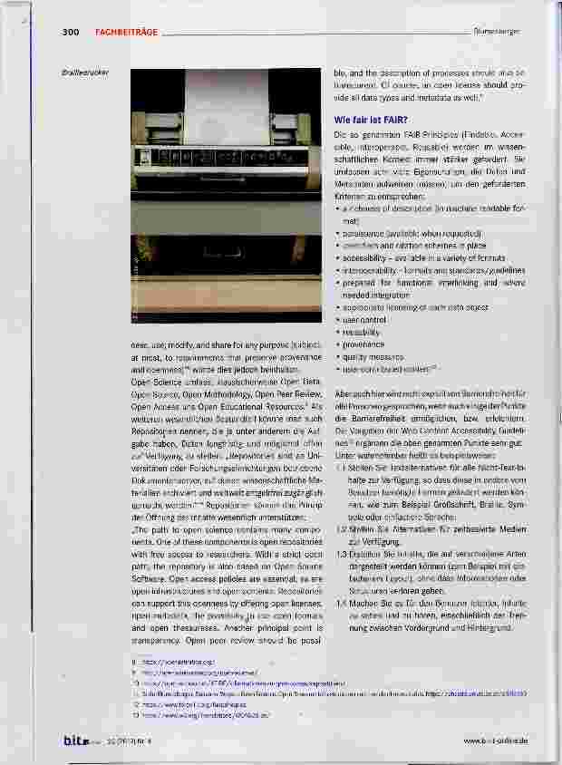 Vorschauseite 4: Barrierefreiheit und Repositorien Nachdenken über Open Science für alle