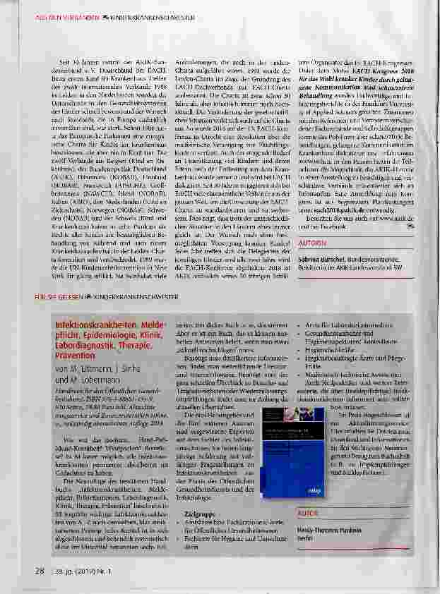 Vorschauseite 3: Zum Wohl kranker Kinder und Jugendlicher im Krankenhaus: 50 Jahre AKIK-Bundesverband e. V. und 30 Jahre EACH-Charta