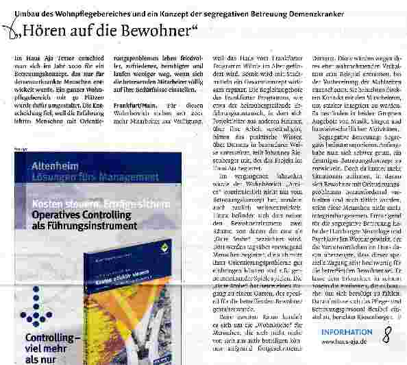 Vorschauseite 1: Hören auf die Bewohner